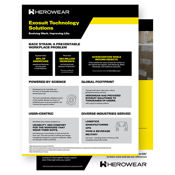 HeroWear Fact Sheet