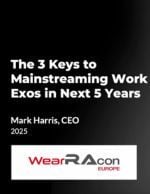 Summary slide — converging evidence of back injury risk reduction from a dozen long-term exosuit case studies