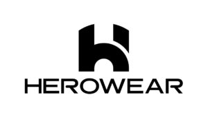 HeroWear Logo Black Stacked